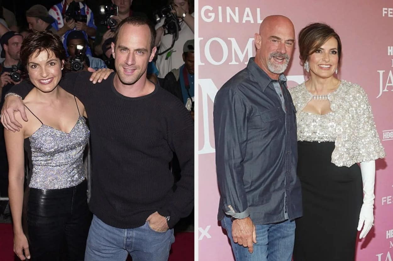 Mariska Hargitay Got Handsy With Chris Meloni At Her Premiere, And His Cheeky Comment Is Sending People To The Special Fandom Unit