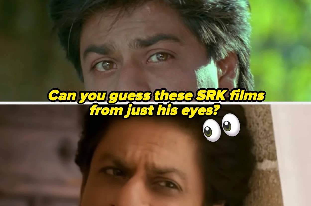 Can You Guess The Shah Rukh Khan Film From Just A Close-Up Of His Eyes?