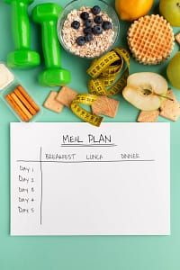 weight loss diet meal plan image