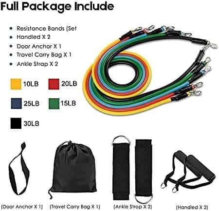 Exercise Bands Resistance Bands Set for Workingout