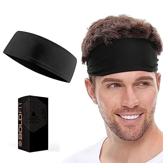 Boldfit Headband for Men & Women - Premium Head Band Strapless