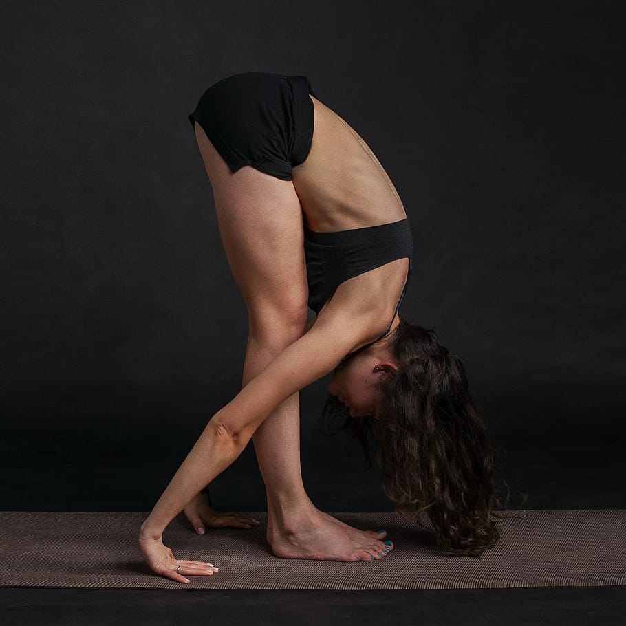 stretching techniques Uttanasana (Forward Fold)